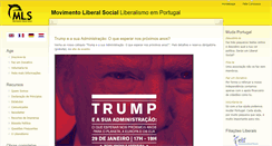Desktop Screenshot of liberal-social.org