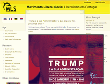 Tablet Screenshot of liberal-social.org